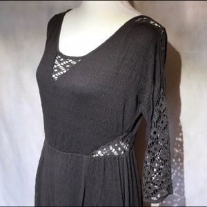 Free People To the Point Fit and Flare Dress